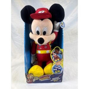 Disney Mickey and the Roadster Racers Musical Racer Pals Mickey Plush Toy